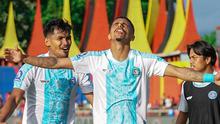 Aksi Luquinhas dalam laga pekan kelima BRI Super League 2025/2026 antara Semen Padang Vs PSBS Biak di Stadion H. Agus Salim, Padang, Kamis (11/9/2025). (Dok. PSBS)