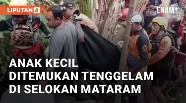 Anak kecil yang dilaporkan hilang di Monjali, ternyata ditemukan tenggelam. Ia ditemukan di aliran selokan Mataram