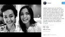 Artis Jessica Iskandar menggugah video di Instagramnya saat bersama Julia Perez. Di Statusnya Jessica mengatakan selamat jalan Kak Julia Perez.. wajah cantikmu, semangatmu, dan tawa candamu selalu ada di hatiku dan semua orang. (Instagram/inijedar)
