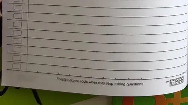 Kata Mutiara di Buku Tulis