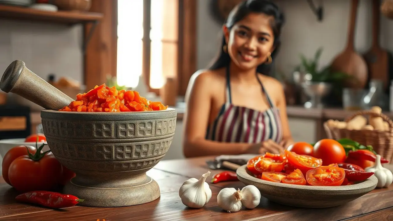 cara membuat sambal tomat