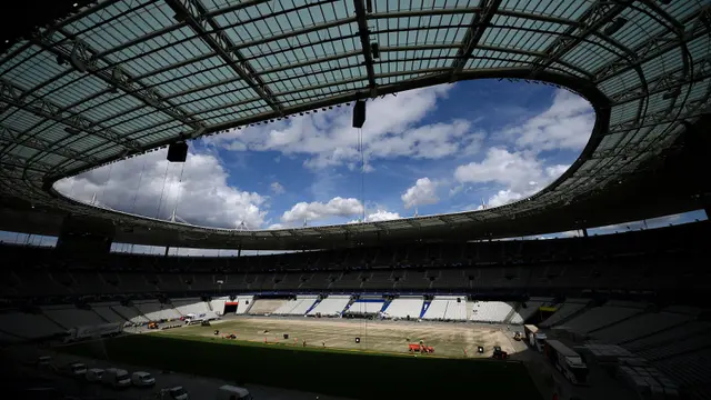 Foto: Stade de France Dipersolek, Siap Jadi Arena Pertarungan Liverpool dan Real Madrid di Partai Final Liga Champions