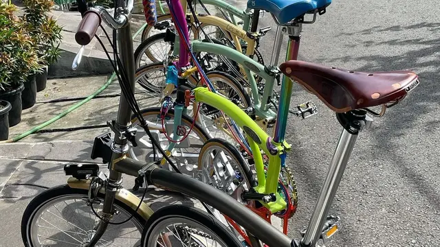 8 Koleksi Sepeda Brompton Cak Lontong, Capai 40 Buah dan Miliaran Rupiah