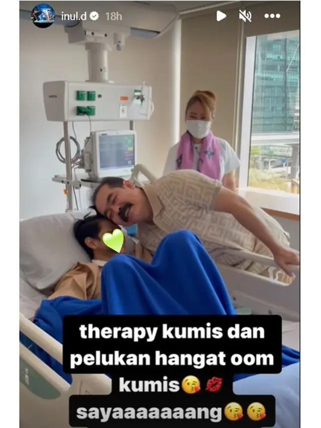 6 Momen Inul Daratista Jenguk David Ozora, Penasaran Ingin Pegang Kumis Adam Suseno