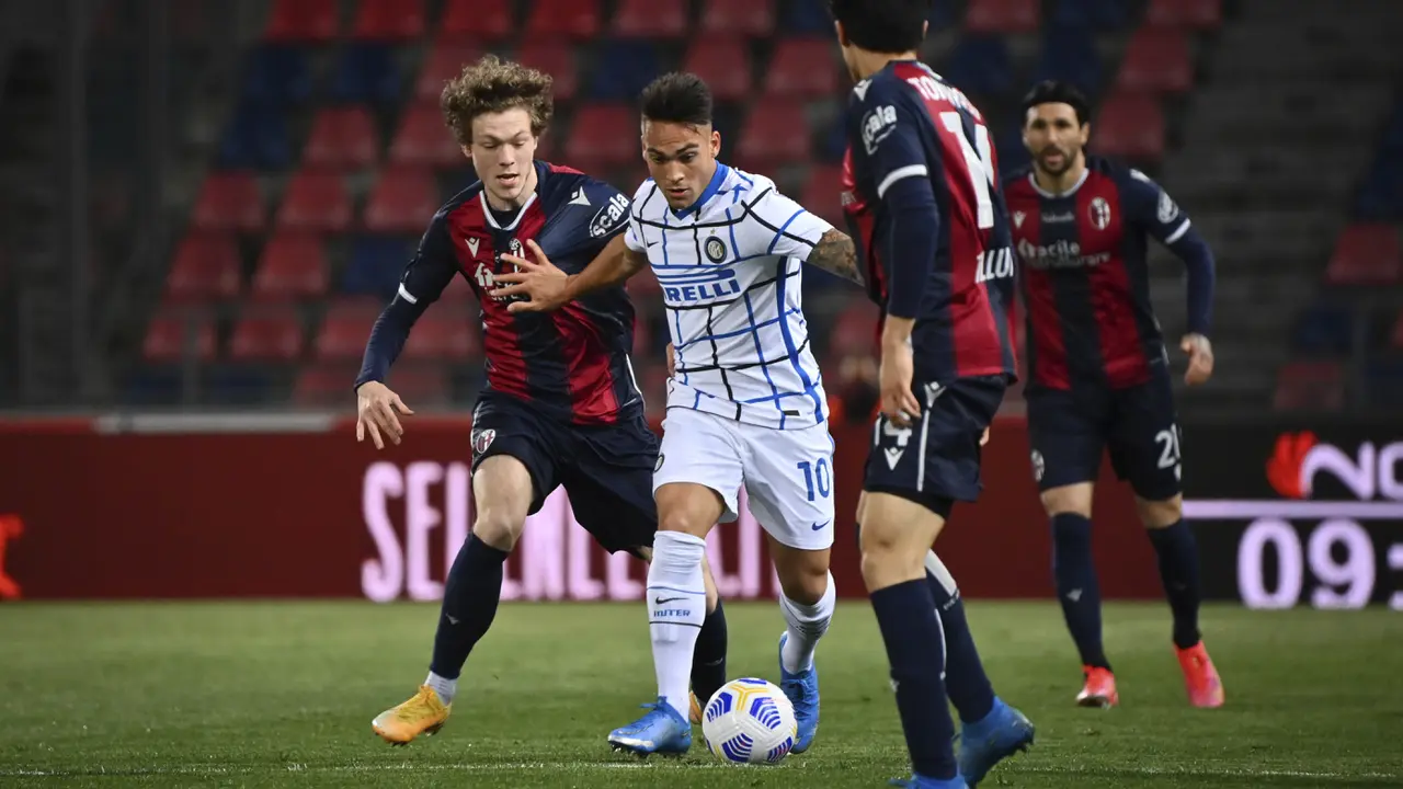 FOTO: Menang Tipis di Markas Bologna, Aroma Scudetto Inter Milan Kian Terasa