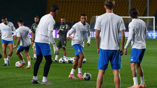 Lupakan Kekalahan di La Liga, Real Madrid Fokus Curi Poin di Markas Kairat Almaty