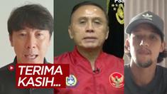 Berita video ucapan terima kasih dan dukungan dari Ketum PSSI, Mochamad Iriawan; Pelatih Timnas Indonesia, Shin Tae-yong; dan insan sepak bola dan futsal nasional untuk dokter dan para tenaga medis, pahlawan penanganan virus corona COVID-19.