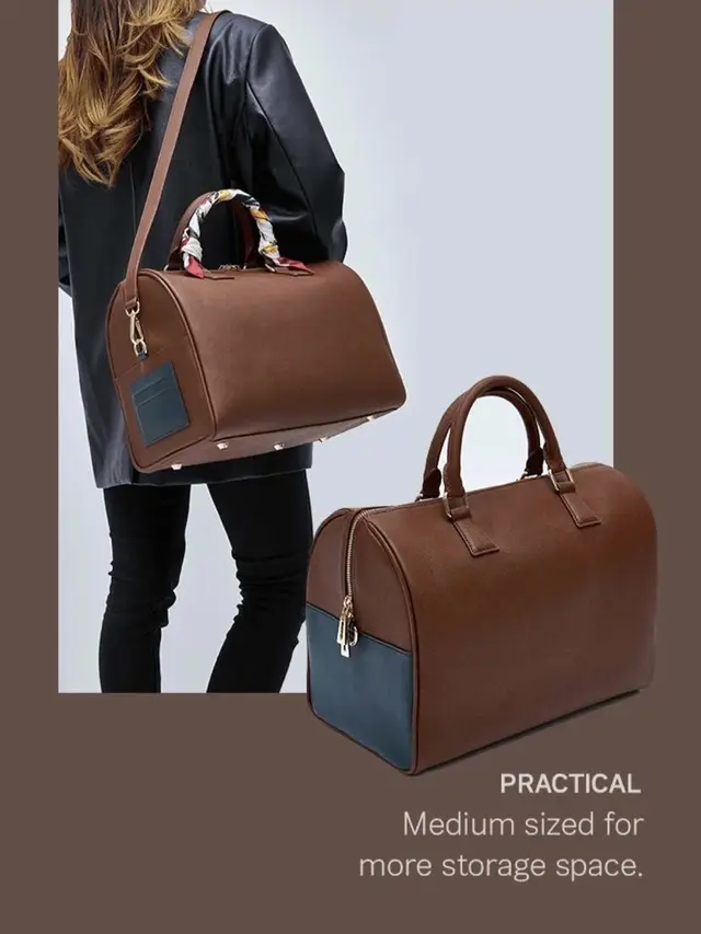 Tas Boston Mute yang Dirancang V BTS