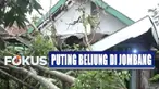 Bahkan, akibat peristiwa ini, dua orang terpaksa di larikan ke rumah sakit akibat luka setelah tertimpa bangunan rumahnya yang hancur diterjang angin.