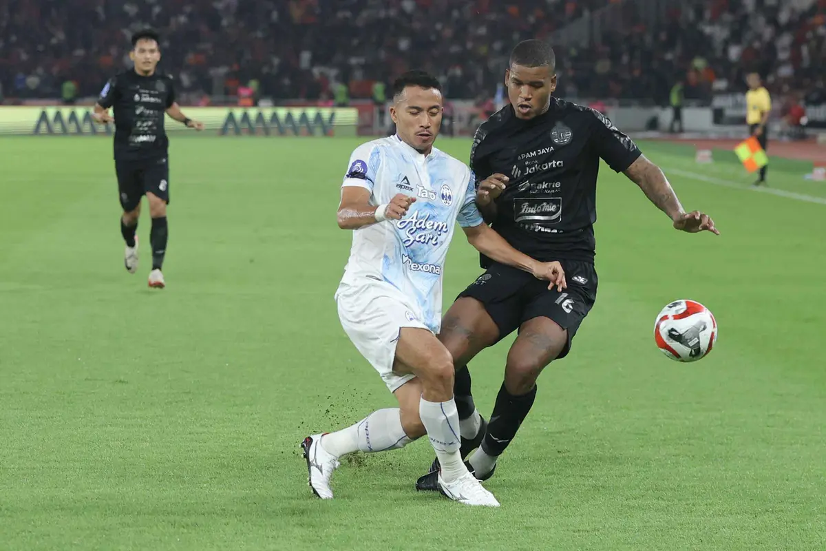 Gulung PSIM Yogyakarta di SUGBK, Persija Naik ke Posisi Dua Klasemen