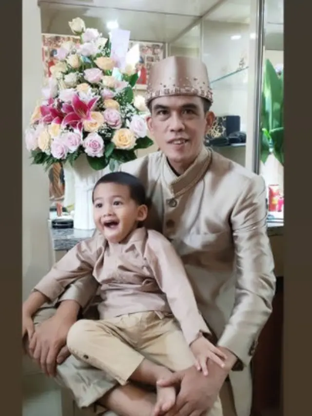 6 Momen Akad Nikah Meggy Wulandari dan H. Muhammad, Penuh Kebahagiaan