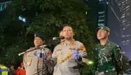 Polisi Amankan Senjata Tajam Saat Demo Mahasiswa di Jakarta