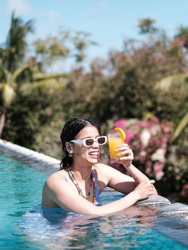 6 Potret Sabrina Chairunnisa dan Deddy Corbuzier Liburan di Bali, Seru