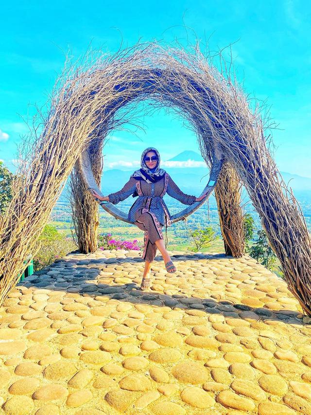 Potret Keseruan Liburan Keluarga Ashanty di Magelang. (Sumber: Instagram/ashanty_ash)