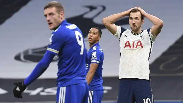 Tottenham Tak Berkutik Dipecundangi Leicester di Kandang Sendiri