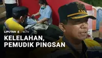 Pemudik Pingsan Akibat Kelelahan