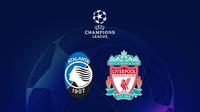 Liga Champions: Atalanta vs Liverpool. (Bola.com/Dody Iryawan)