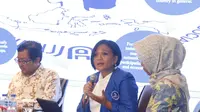 Mewakili IWAPI, pembisnis asal Indonesia, Rinawati Prihatiningsih menyoroti pentingnya kesetaraan gender dalam kebijakan bisnis di Indonesia.