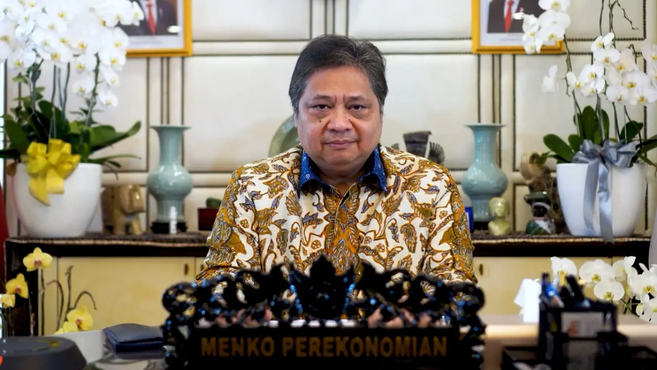 Menteri Koordinator Bidang Perekonomian Airlangga Hartaro