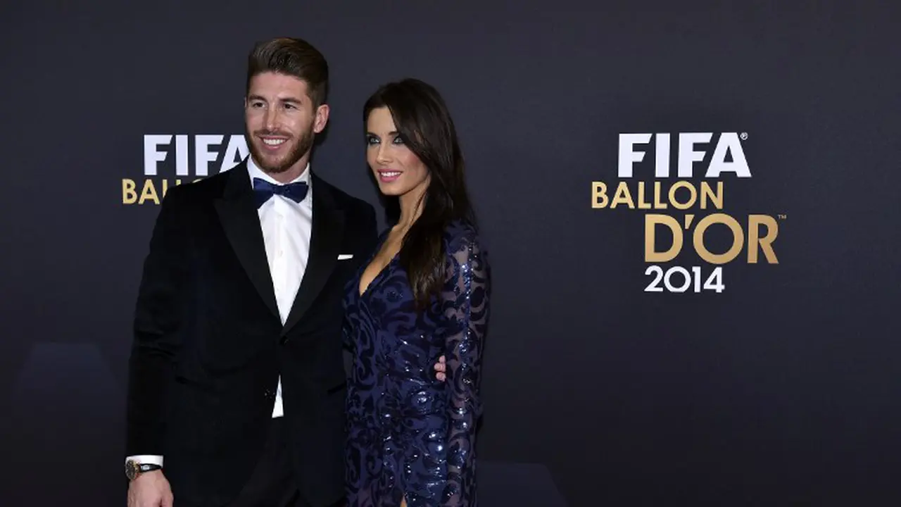 Sergio Ramos dan kekasih, Pilar Rubio