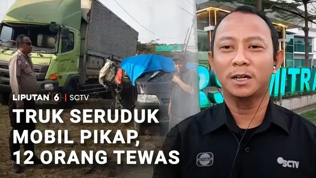 Kecelakaan Maut, 12 Orang Tewas dan 6 Orang Terluka