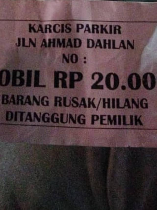 Diproses Dishub, Ini 4 Fakta Curhatan Viral Bayar Parkir Malioboro Rp 20 Ribu