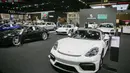 Sejumlah mobil Porsche terlihat di Bangkok International Motor Show ke-41 di Bangkok, Thailand, pada 16 Juli 2020. Bangkok International Motor Show ke-41 dimulai pada 15 Juli dan akan berlangsung hingga 26 Juli di Bangkok. (Xinhua/Zhang Keren)