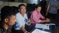 Warga Sulsel gugat KPU RI karena loloskan berkas pendaftaran capres dan cawapres Prabowo-Gibran (Liputan6.com/Fauzan)