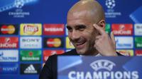 Pelatih Bayern Munchen asal Spanyol, Josep Guardiola. (AFP/Marco Bertorello)