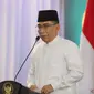 Ketua Umum Pengurus Besar Nahdlatul Ulama, KH Yahya Cholil Staquf (ANTARA FOTO/Vina)