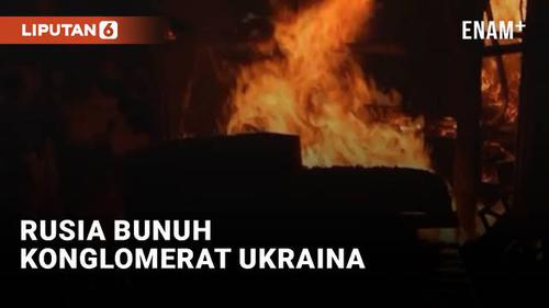 VIDEO: Ledakan Roket Rusia Tewaskan Konglomerat Ukraina