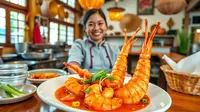 Cara Masak Udang Saus Padang, Pedas Manis yang Bikin Nagih