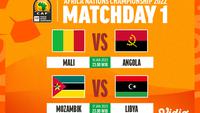 Jadwal dan Live Streaming African Nations Championship Matchday 1 di Vidio, 16 & 17 Januari 2023. (Sumber : dok. vidio.com)