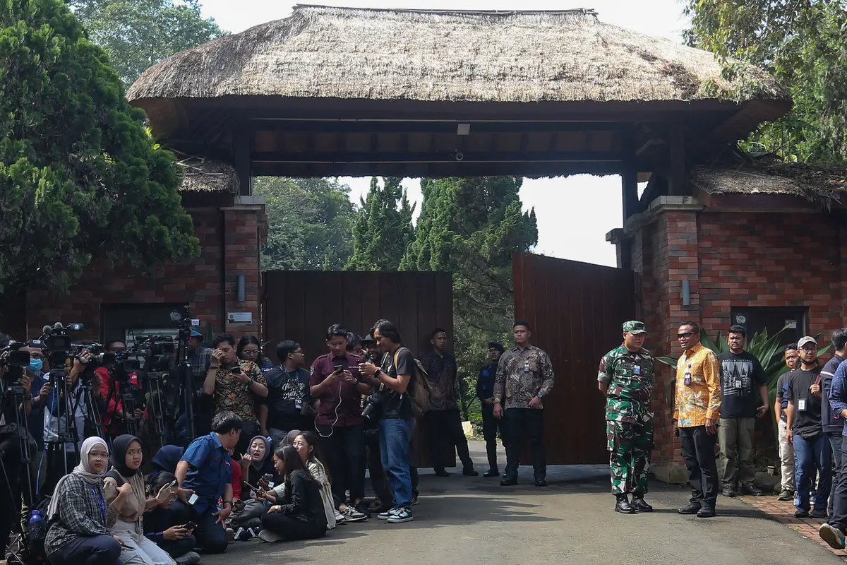Sejumlah Calon Menteri pada Pemerintahan Prabowo Ikuti Pembekalan di Hambalang