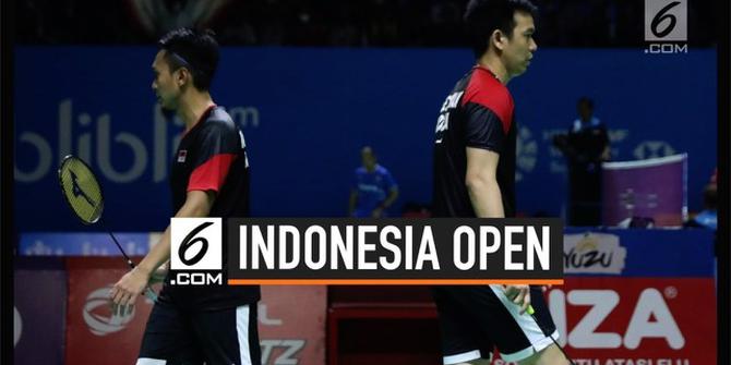 VIDEO: Hendra/Ahsan Masuk 16 Besar Indonesia Open 2019