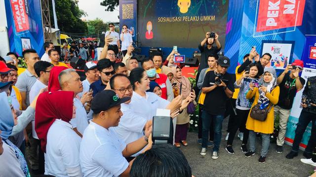 Ratusan UMKM di Sumsel Ikuti Pekan QRIS Bank Indonesia