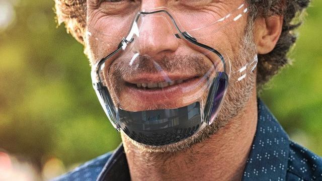 masker transparan di dunia