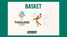 SEA Games 2025, cabang bola basket. (Bola.com/Wiwig Prayugi)