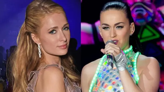 Paris Hilton dan Katy Perry