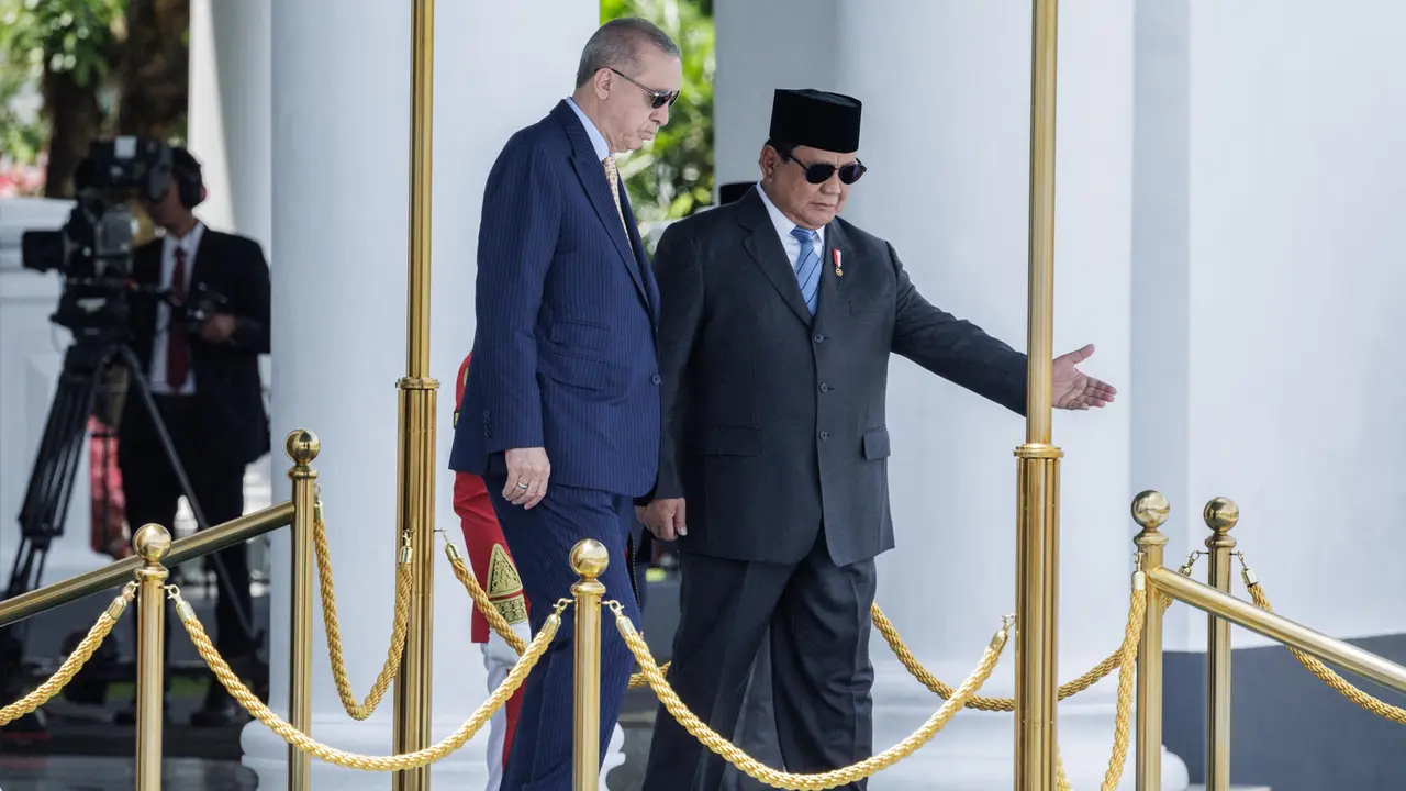 Prabowo Subianto Terima Kunjungan Presiden Turki Recep Tayyip Erdogan