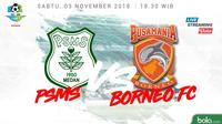 Liga 1 2018 PSMS Medan Vs Pusamania Borneo FC (Bola.com/Adreanus Titus)