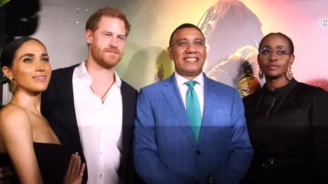 Pangeran Harry dan Meghan Markle Hadiri Premier Film Bob Marley di Jamaika, Bahasa Tubuh Keduanya Jadi Omongan