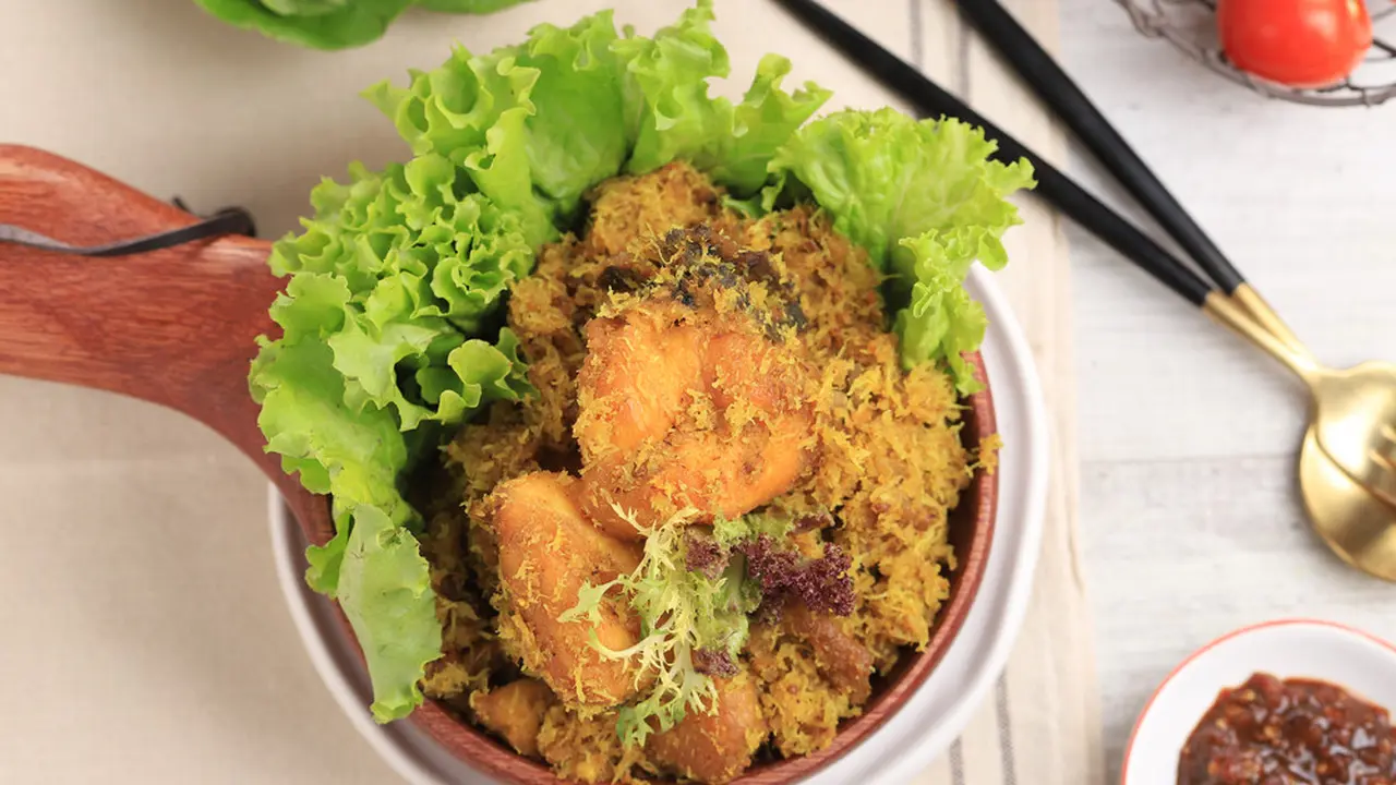 lawar ayam kampung