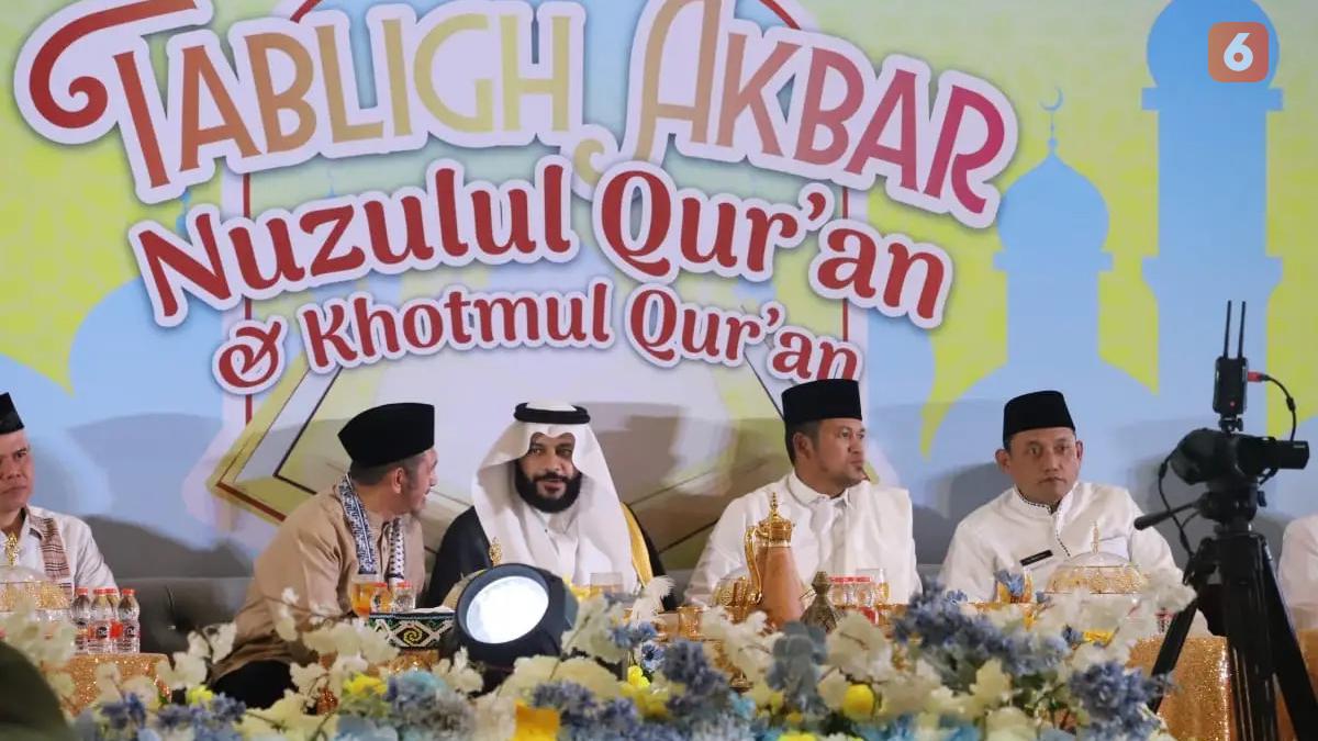 Ribuan Warga Kaltim Hadiri Tabligh Akbar Nuzulul Qur’an, Rudy Mas’ud: Bersatu dalam Spiritualitas