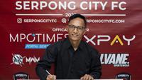 Serpong City FC Pakai Jasa Sahala Saragih sebagai Pelatih