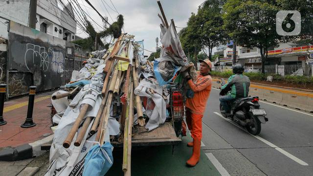 Semua Bentuk Alat Peraga Kampanye Dicopot dari Ruang Terbuka