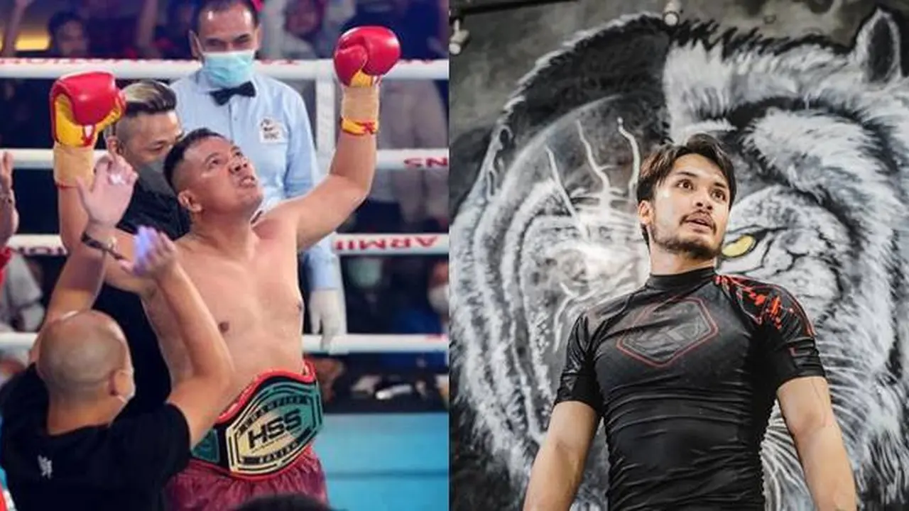 6 Potret Seleb Indonesia yang Bertarung di Atas Ring, Terbaru Vicky Prasetyo