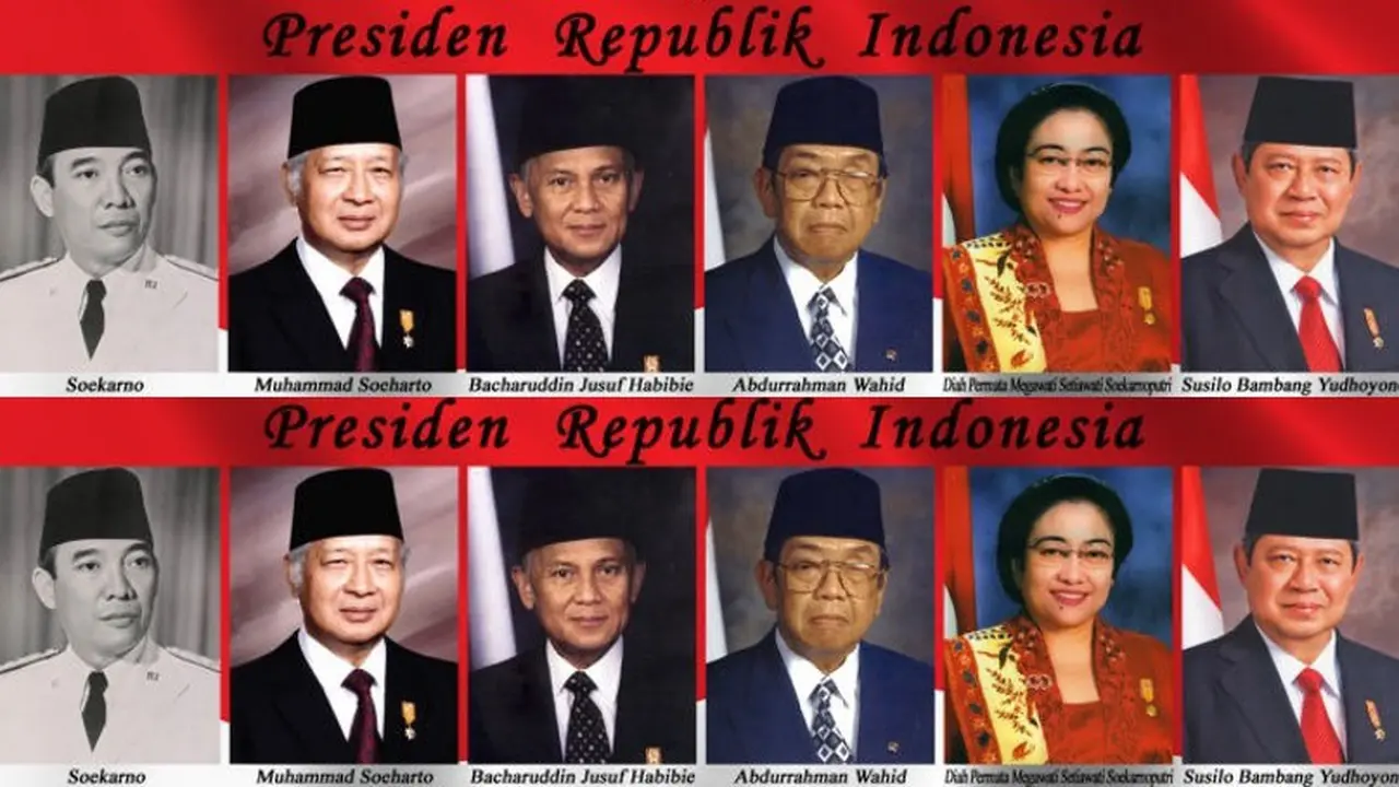 Daftar Presiden Indonesia 0914
