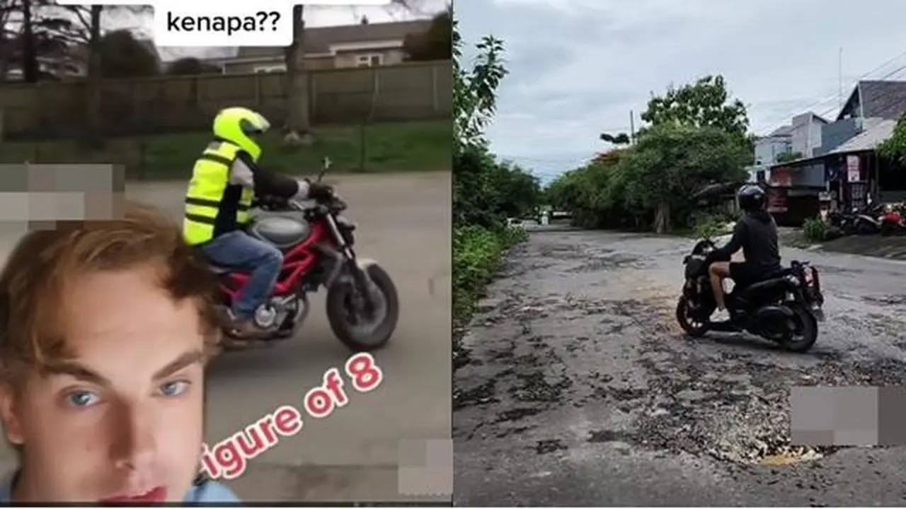 Tes sim di Belanda (TikTok/@bopakbule)