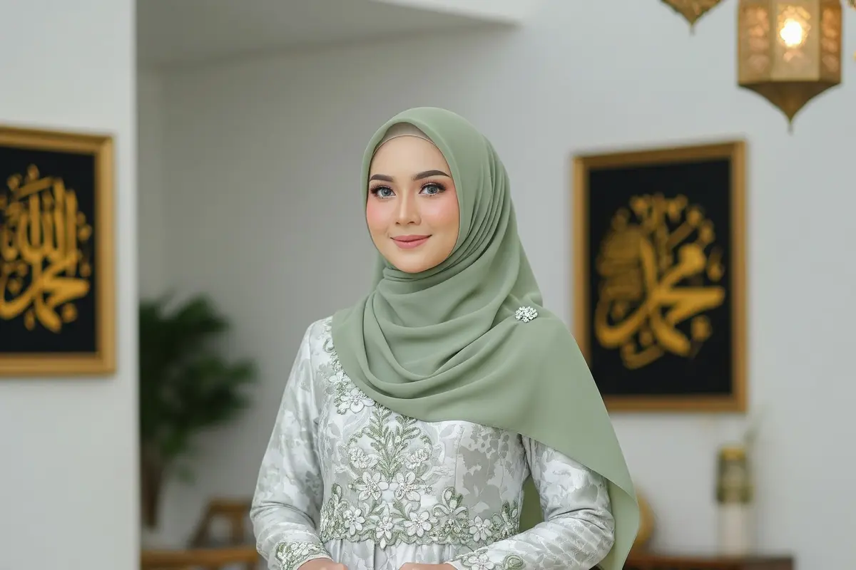 Trend Warna Hijab (Gemini AI)